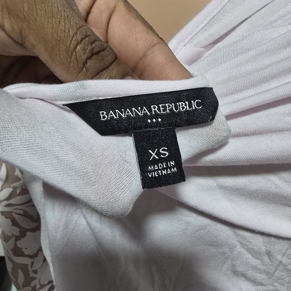 Banana Republic White Lace Sleeve Blouse - Picture 5 of 5